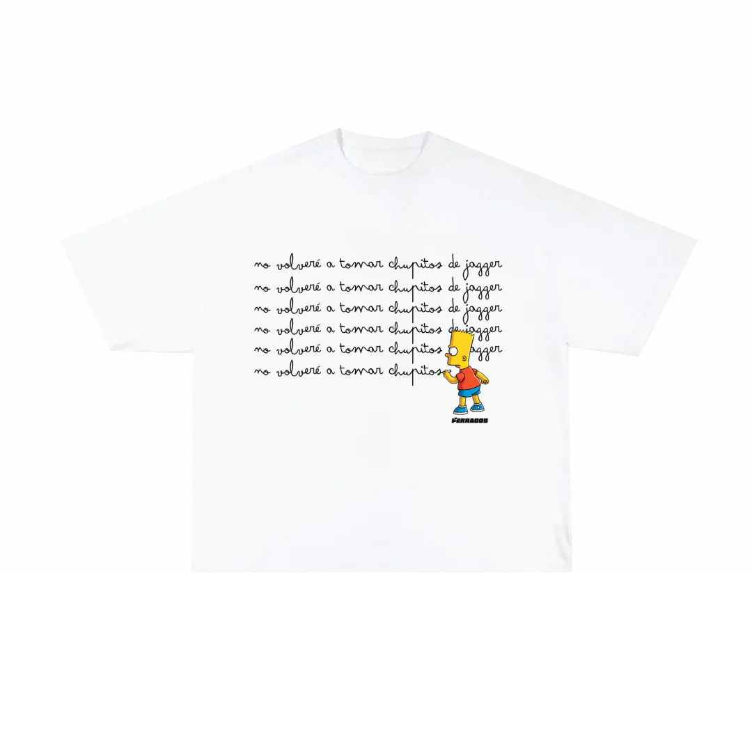 Camiseta No Volveré Jagger